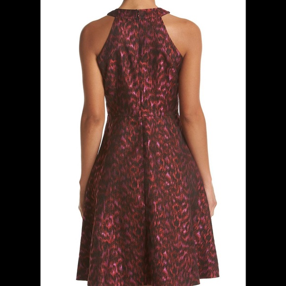 Fit & Flare Halter Dress 12 CALVIN KLEIN NWT - Picture 2 of 8