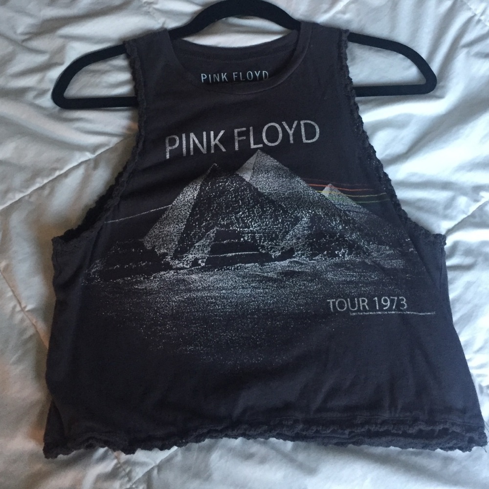 Pink Floyd crop top