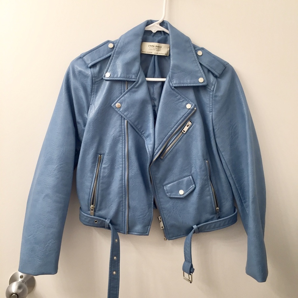 Zara Faux Leather Jacket