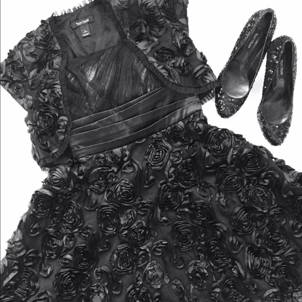 WHBM Cocktail Dress & Matching Bolero