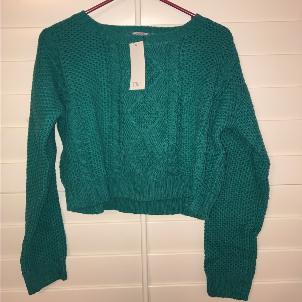 Tobi crop sweater