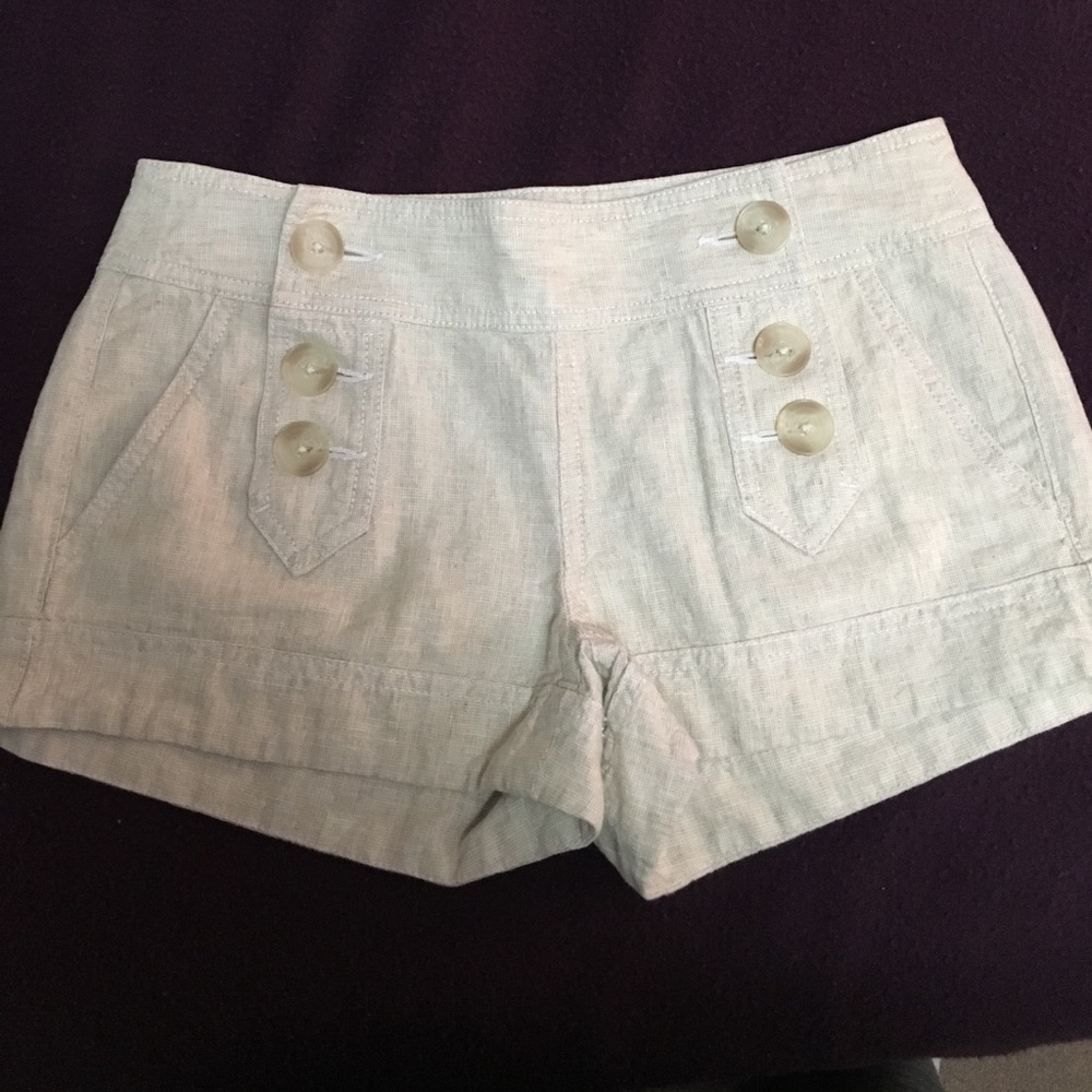 Beige shorts