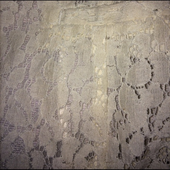 Cream Lace Blazer - Picture 2 of 5