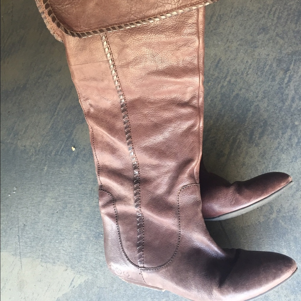 Lucky Brand Brown Leather Boots!