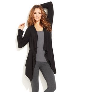 DKNY open front cardigan