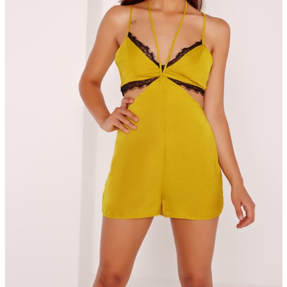Cut-out Romper