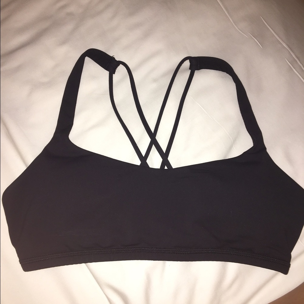 lululemon black free to be bra