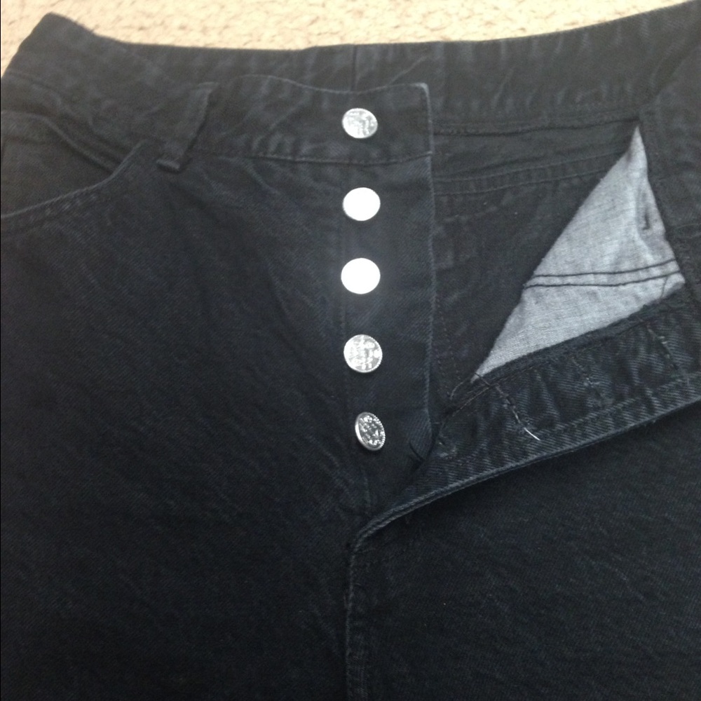 Button Fly Bongo Jeans vintage 1980's