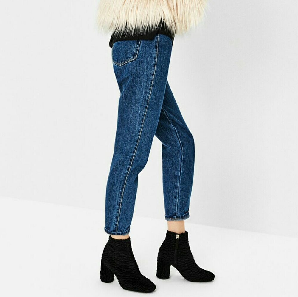 Zara Faux Fur Ankle Boots - Picture 8 of 8