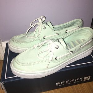 Biscayne Mint Sperry Shoes Size 6 1/2