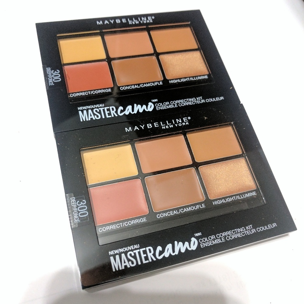 Set of Maybelline master camo 300