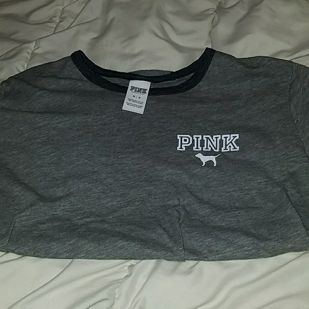 PINK VS RINGER TEE