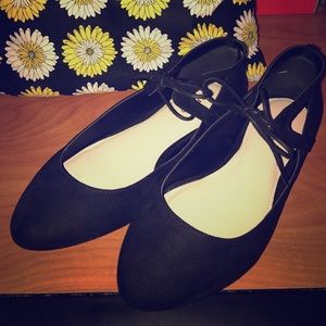 Black Torrid Flats