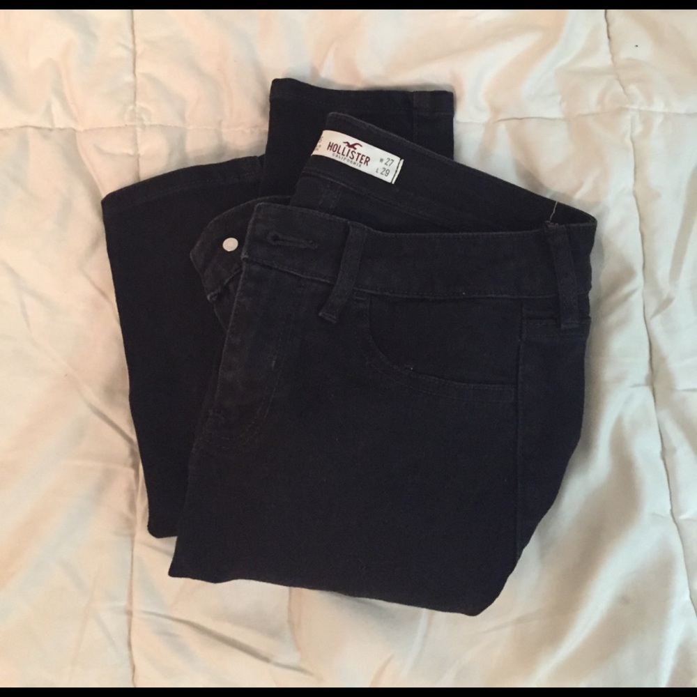 Hollister Black Skinny Jeans