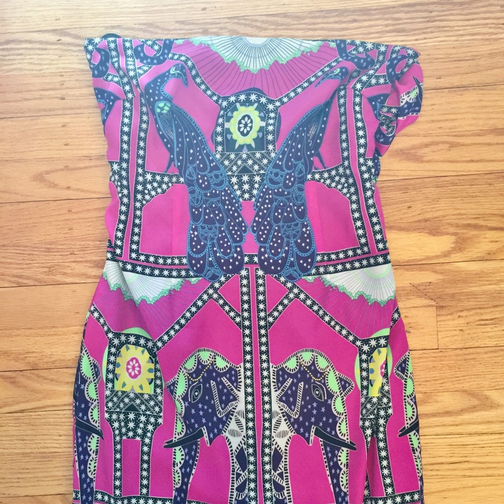 MARA HOFFMAN printed silk mini