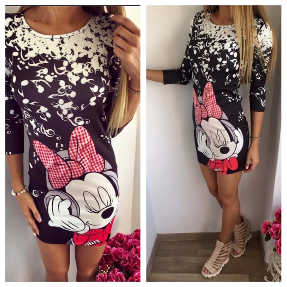 🆕 Graphic Print Dress