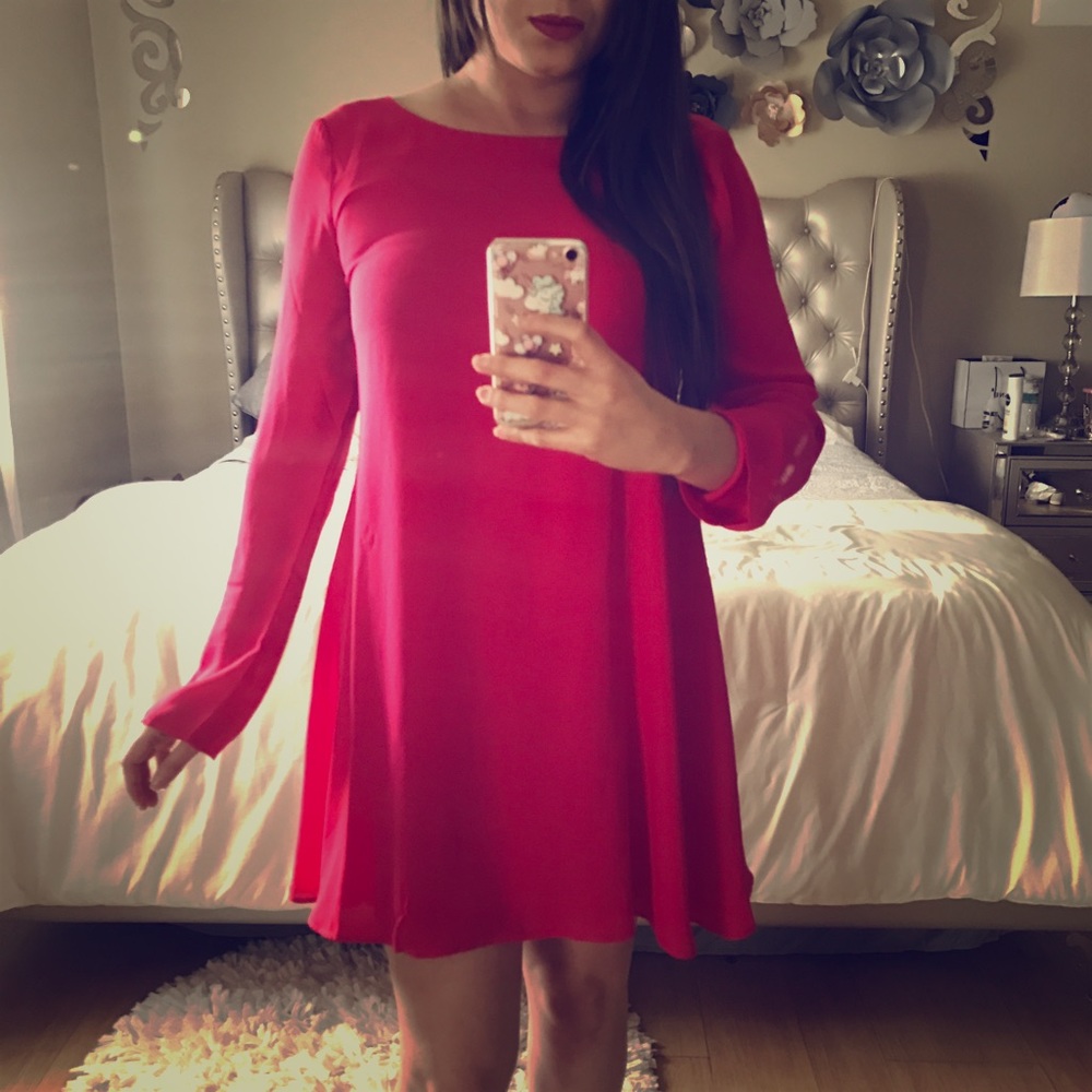 Leith Hot pink dress