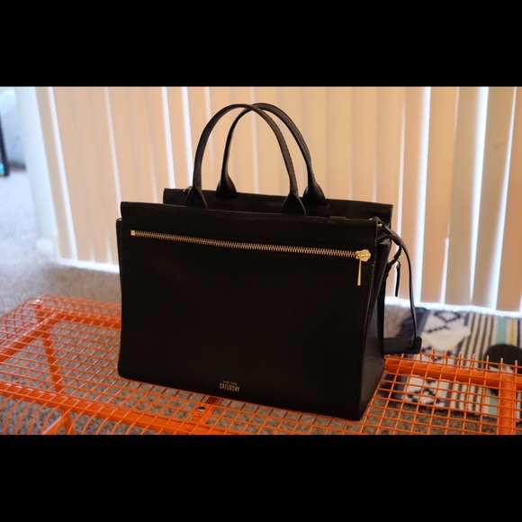 kate spade Handbags - Large black satchel from Kate Spade Saturday