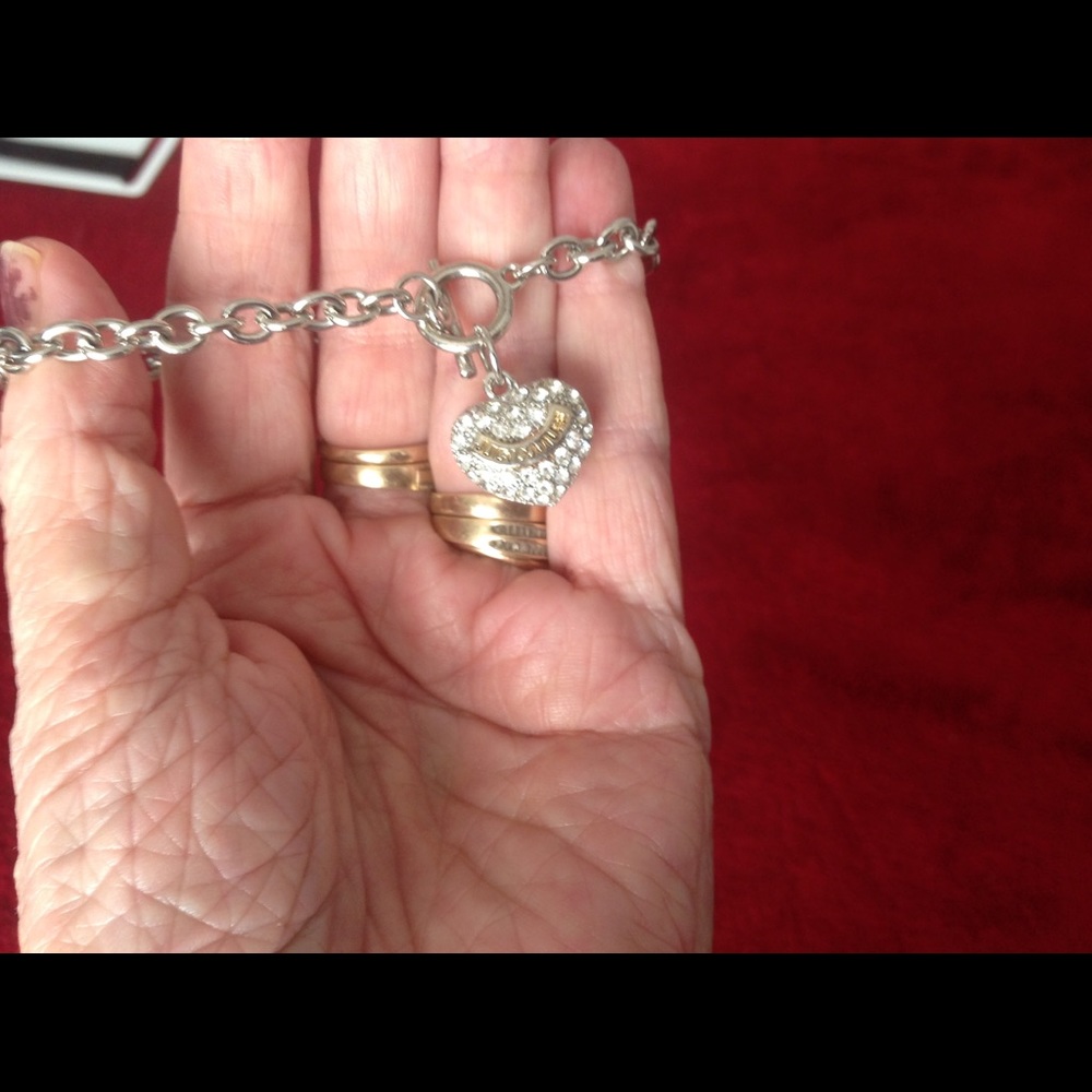 Silver juicy couture bracelet!