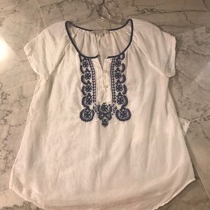 Loft Embroidered Blouse