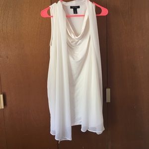 Soft cowl neck tunic from White House Black Market