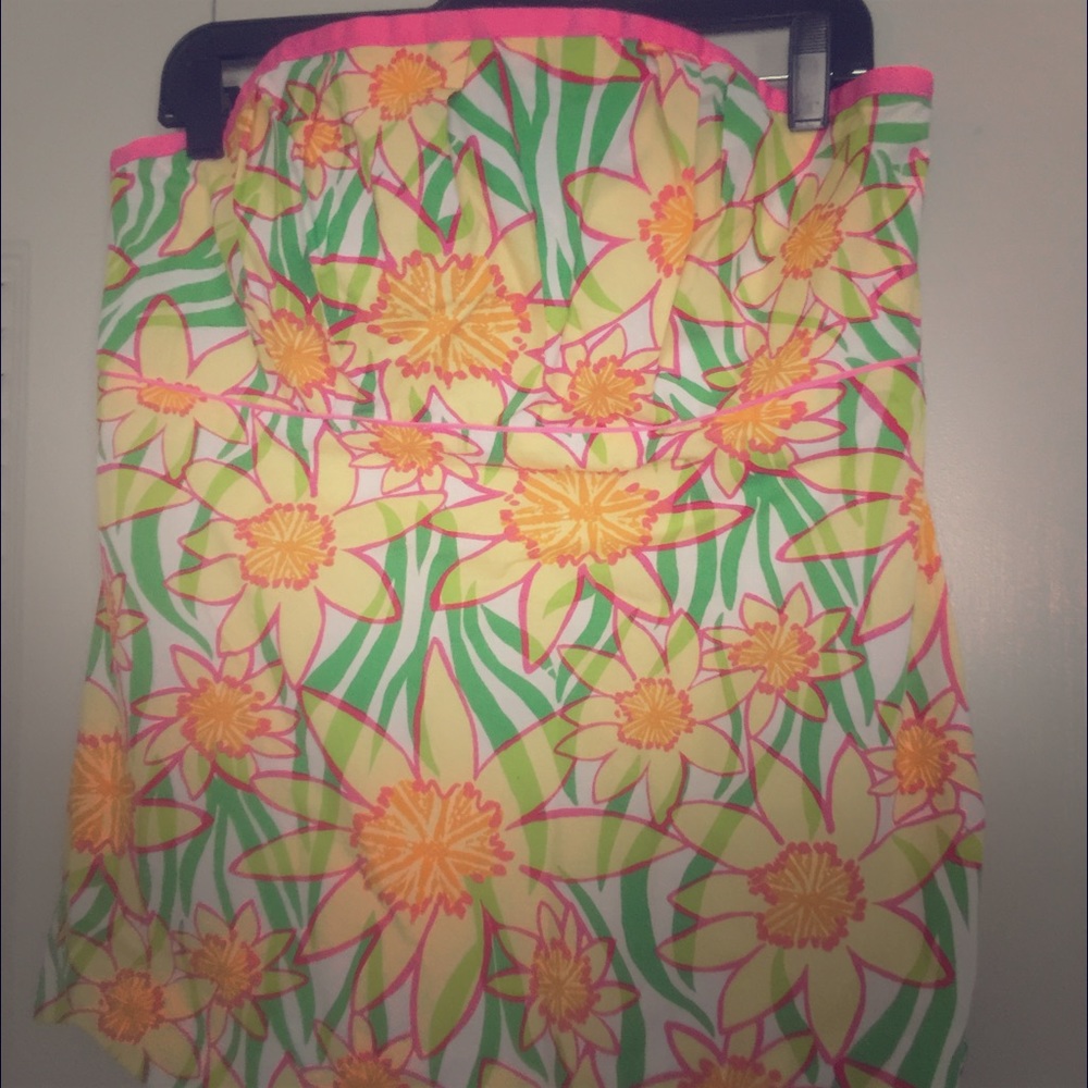 Lilly Pulitzer Strapless Top