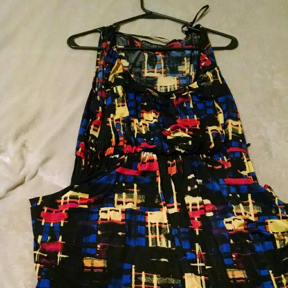 Forever 21 Plus Size Abstract Dress