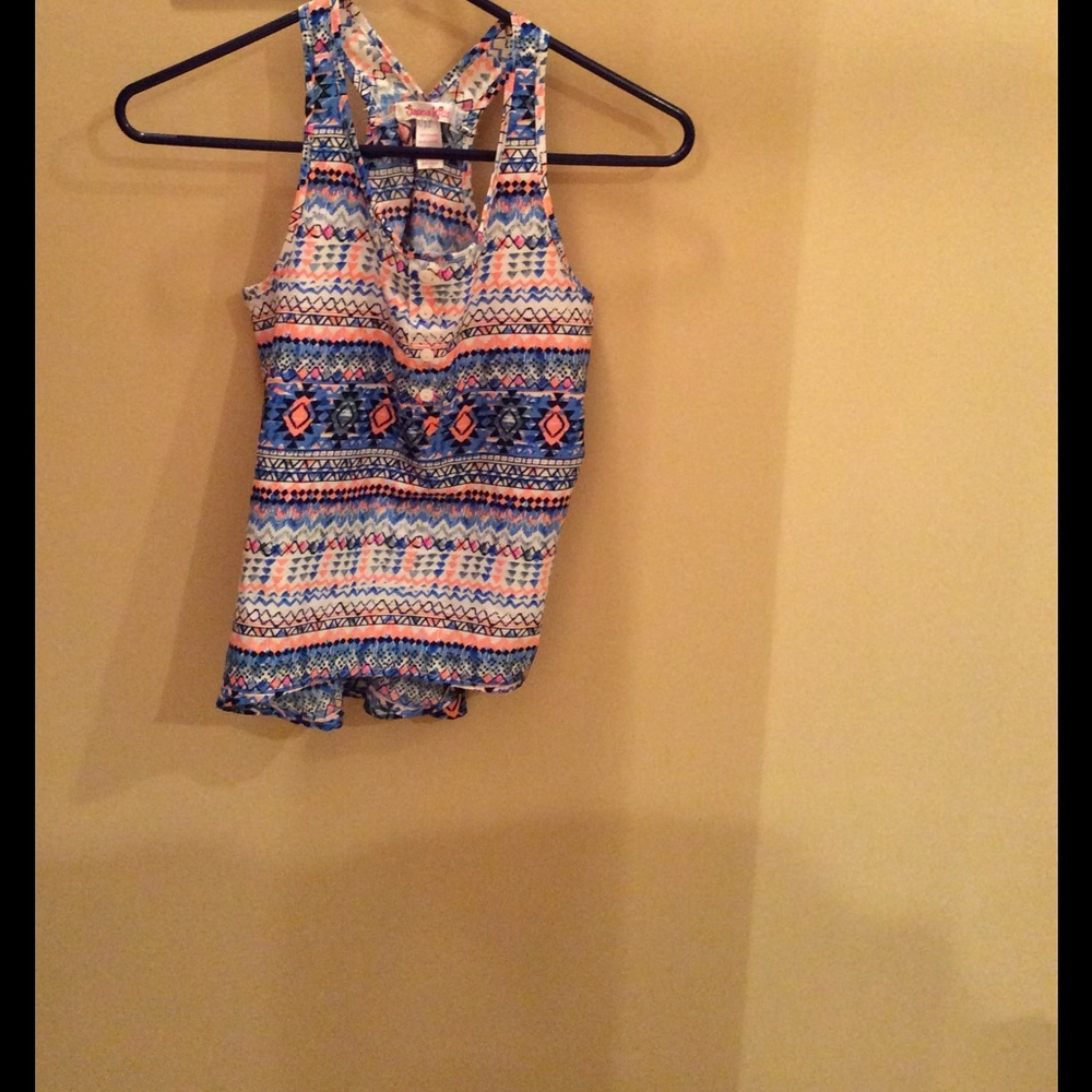 High low tank top