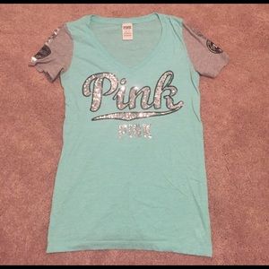 NWOT VS PINK BLING SHIRT