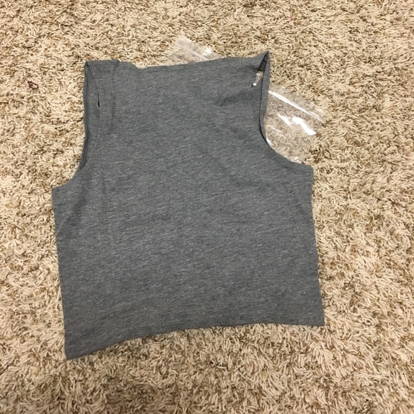 alphalete Tops - Alphalete gray crop alphalete Tops - Alphalete gray crop