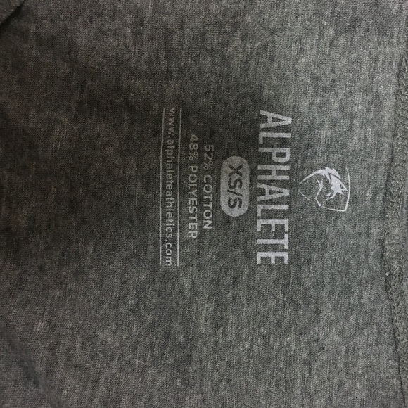 alphalete Tops - Alphalete gray crop alphalete Tops - Alphalete gray crop