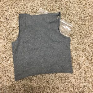 alphalete Tops - Alphalete gray crop alphalete Tops - Alphalete gray crop