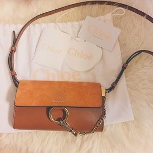 Chloe Mini Faye Bag (Brown)