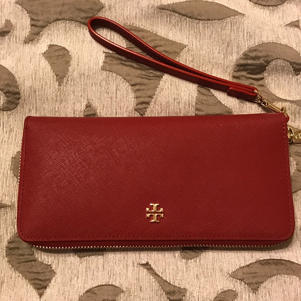 Red Tory Burch Wallet