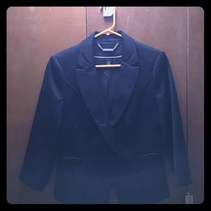 White House Black Market 3/4 sleeve tuxedo jacket