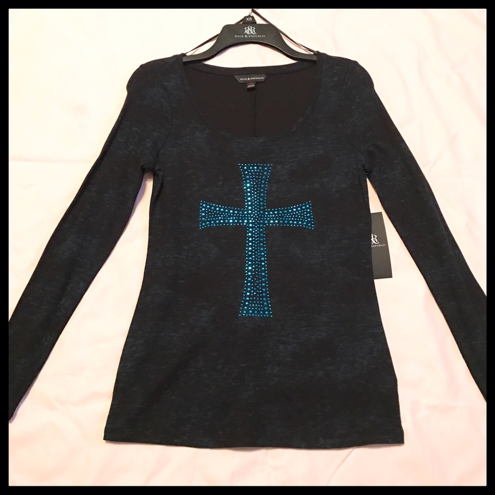 NWT Rock & Republic top!