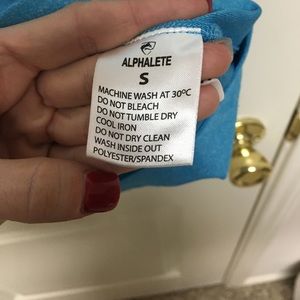alphalete Tops - Alphalete blue tank alphalete Tops - Alphalete blue tank