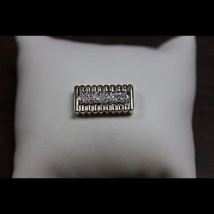 Omega Slide Charm 14K Yellow Gold