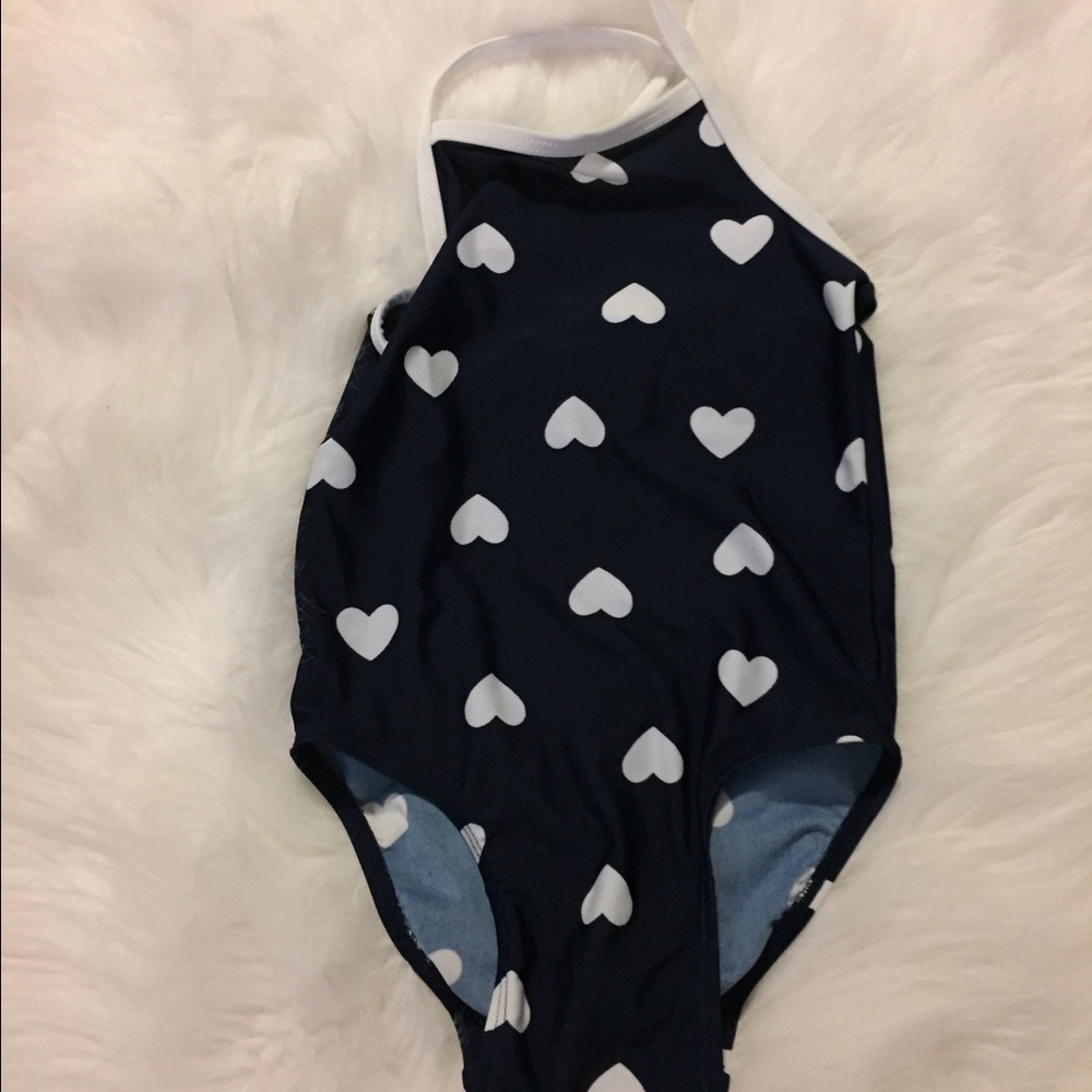 Old Navy 2T heart swimsuit