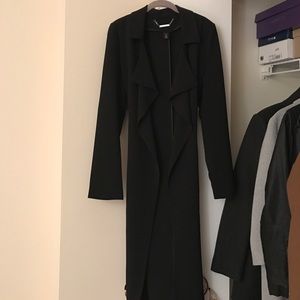 DRAPEY long black jacket