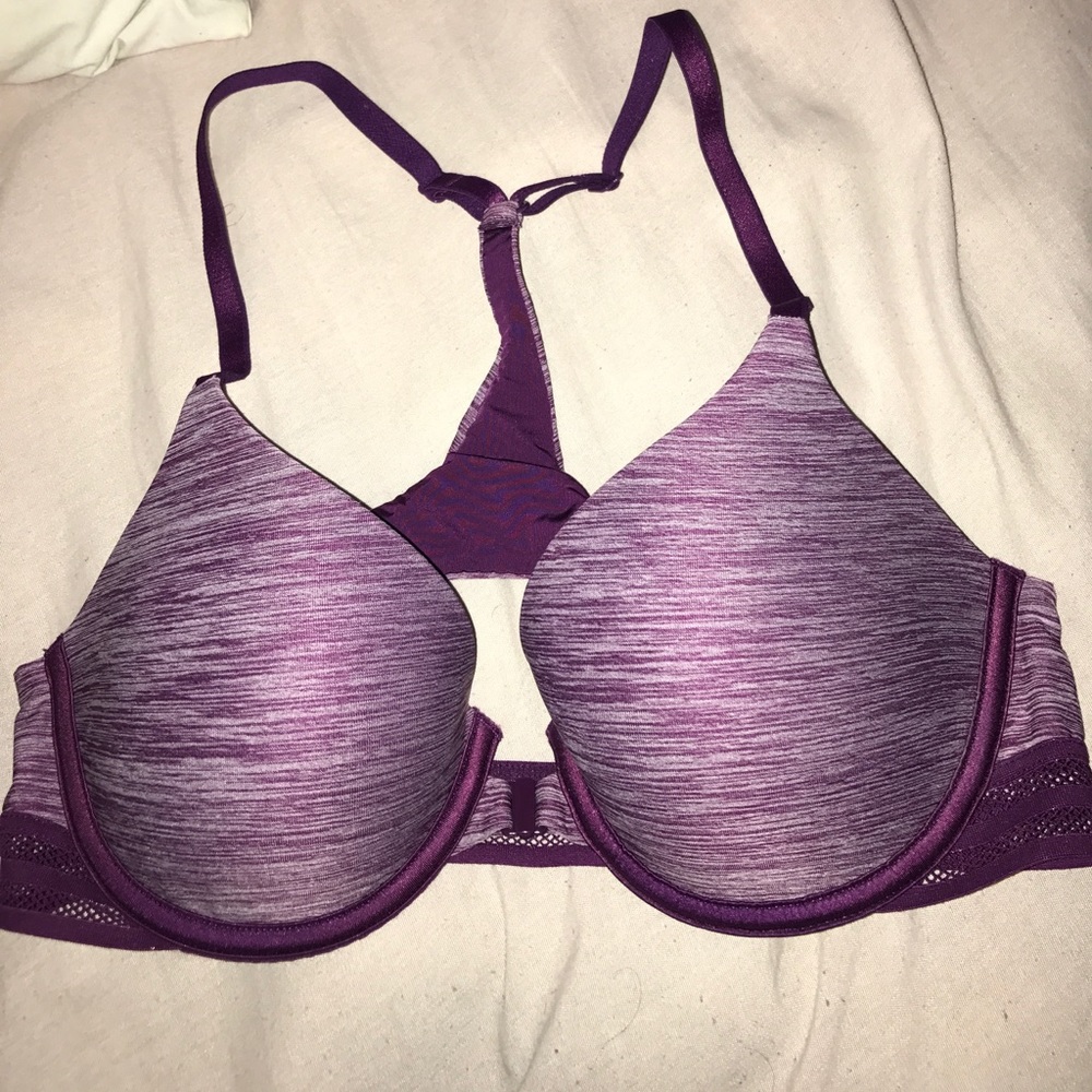 Victoria's Secret Racerback Semi Demi Bra 32C