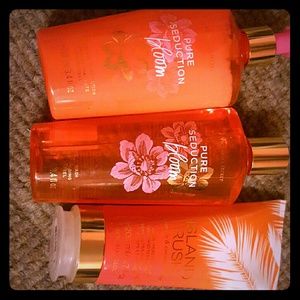 Victoria Secret lotions and body wash