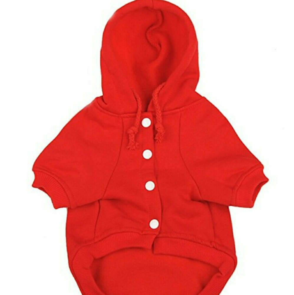 dog sweat shirt (for a med size dog )