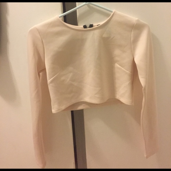 Long sleeve crop top - Picture 1 of 2