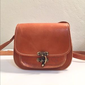 Leather Saddle Bag