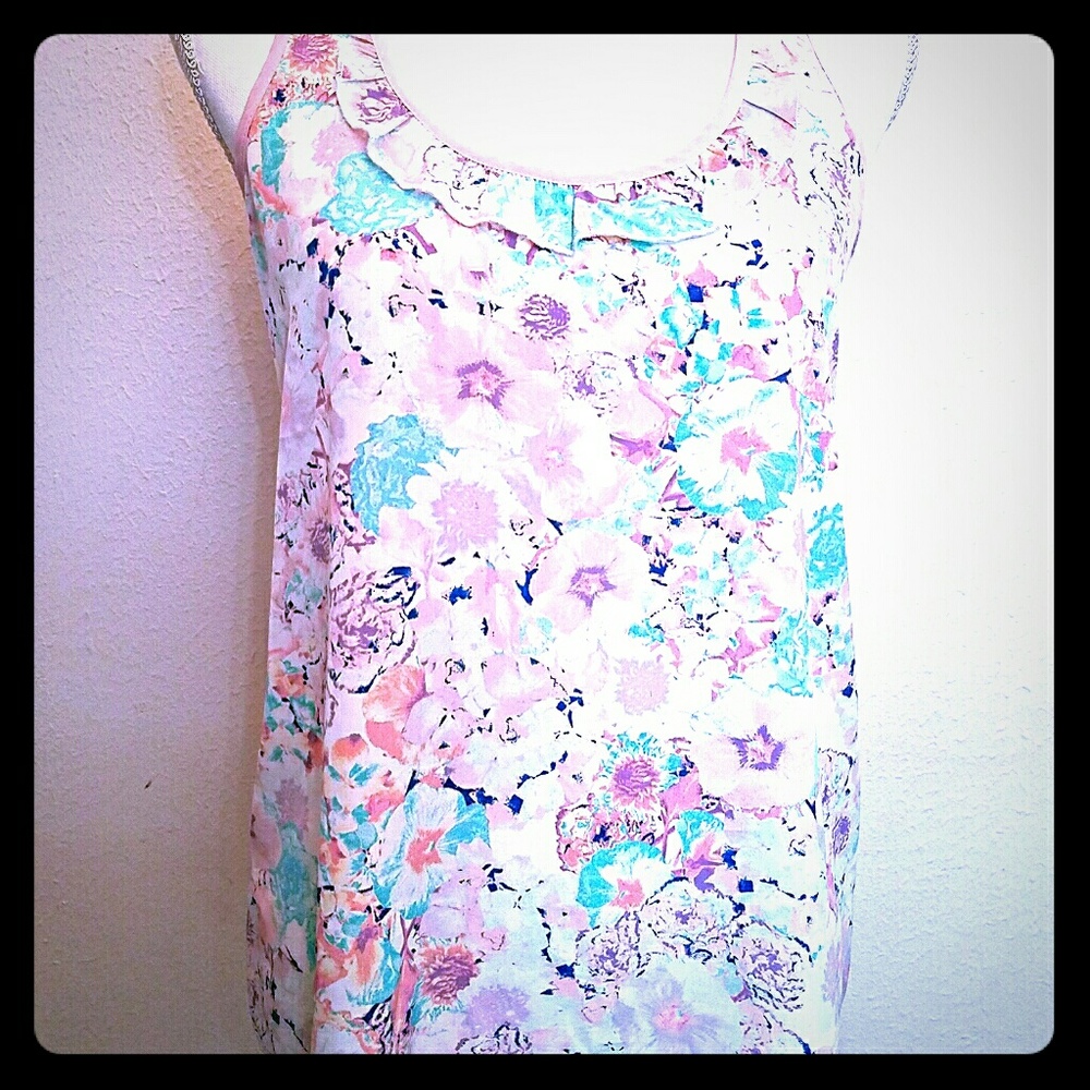 Candies Spring Floral Top