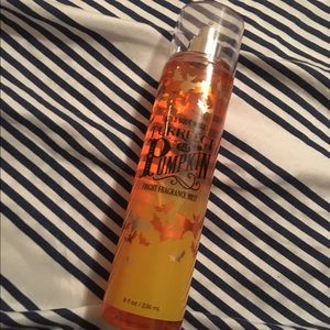 Purrfect pumpkin body spray
