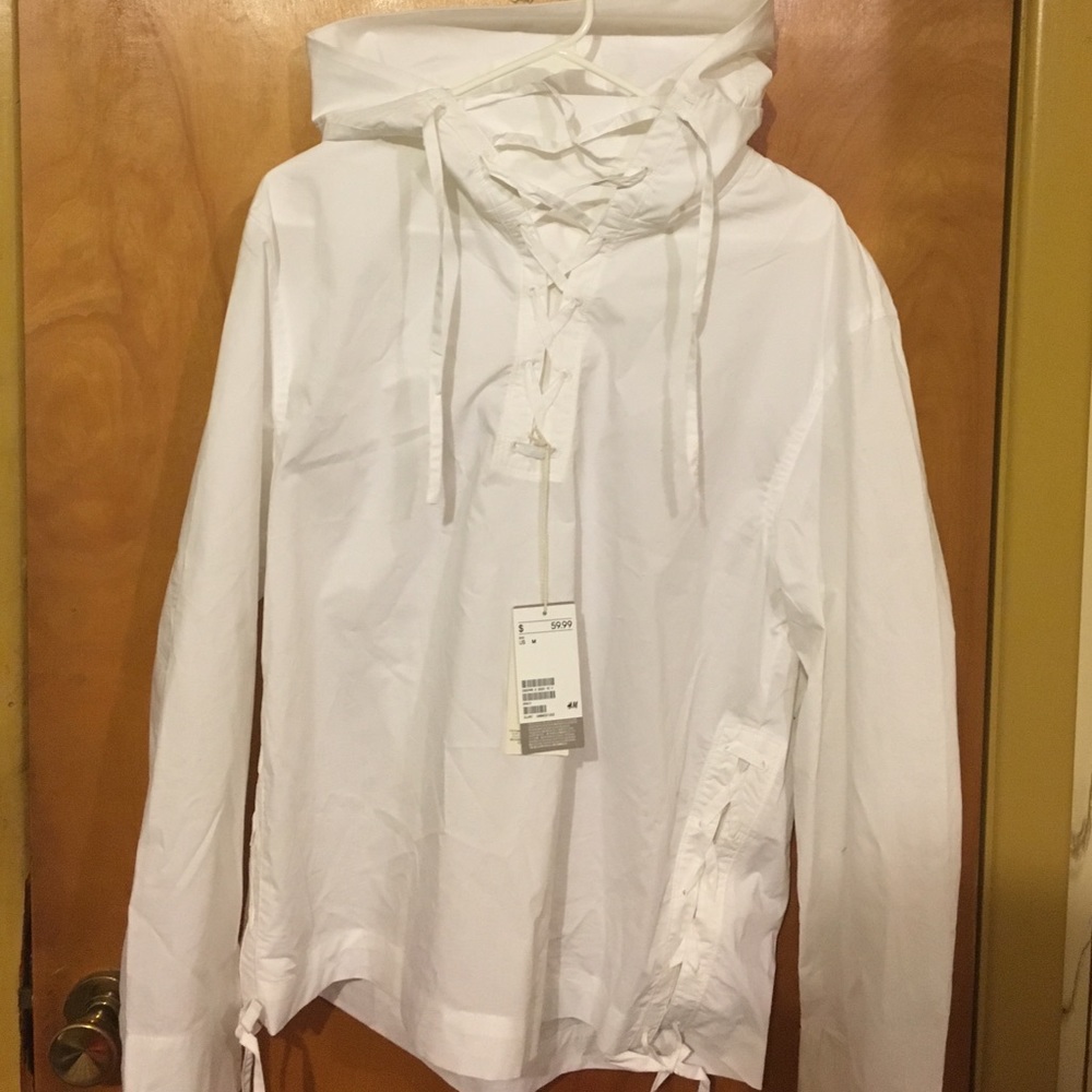 H&M SS17 cotton hoodie shirt