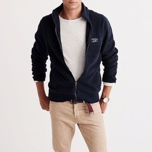 Abercrombie Fitch Trail Fleece Mock Neck Jacket