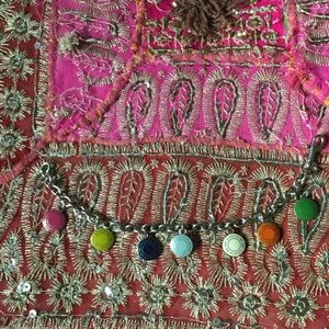 7 charm multi color coach bracelet